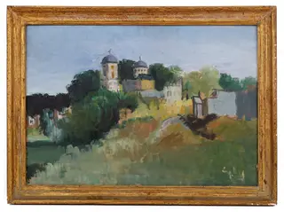 Peisaj Mănăstirea Plumbuita, by Gheorghe Vânătoru