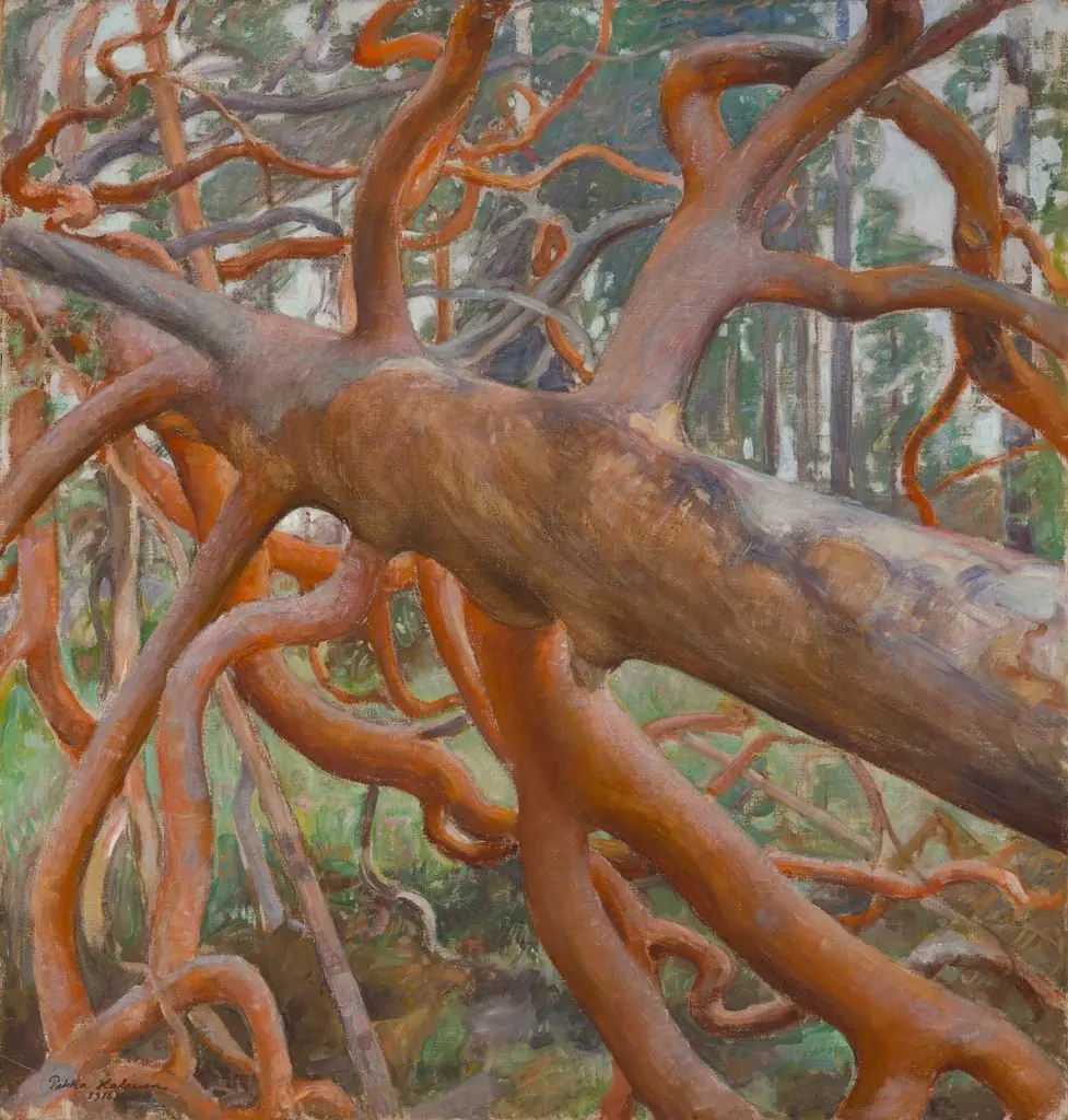 Great Pine of Kotavuori, by Pekka Halonen