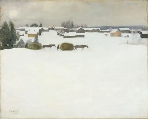 Heinäkuormia, by Pekka Halonen