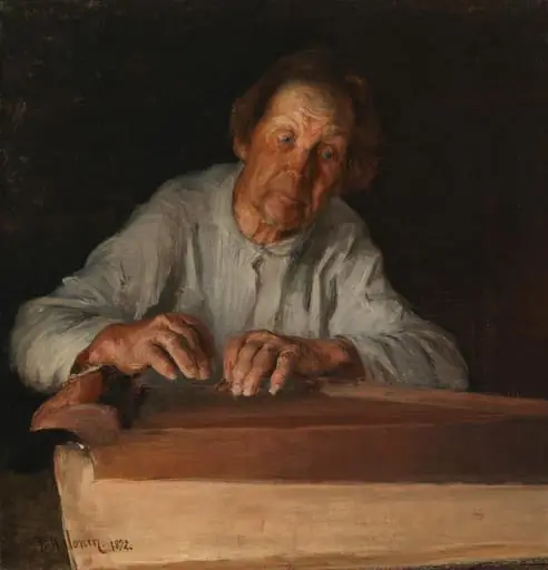 Kanteleensoittaja, by Pekka Halonen