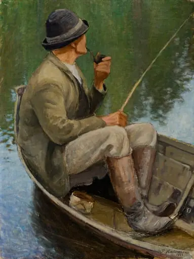 Onkimies, by Pekka Halonen