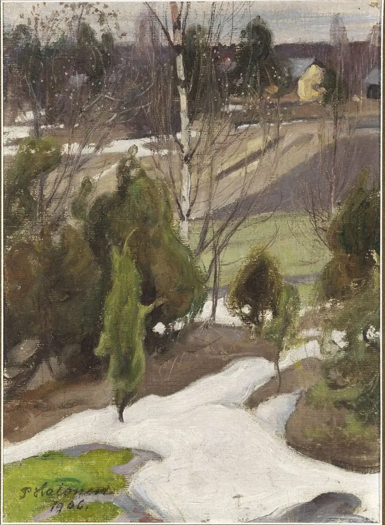 Spring Frost, by Pekka Halonen