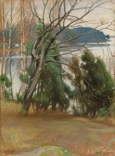 Syksyinen raita, by Pekka Halonen