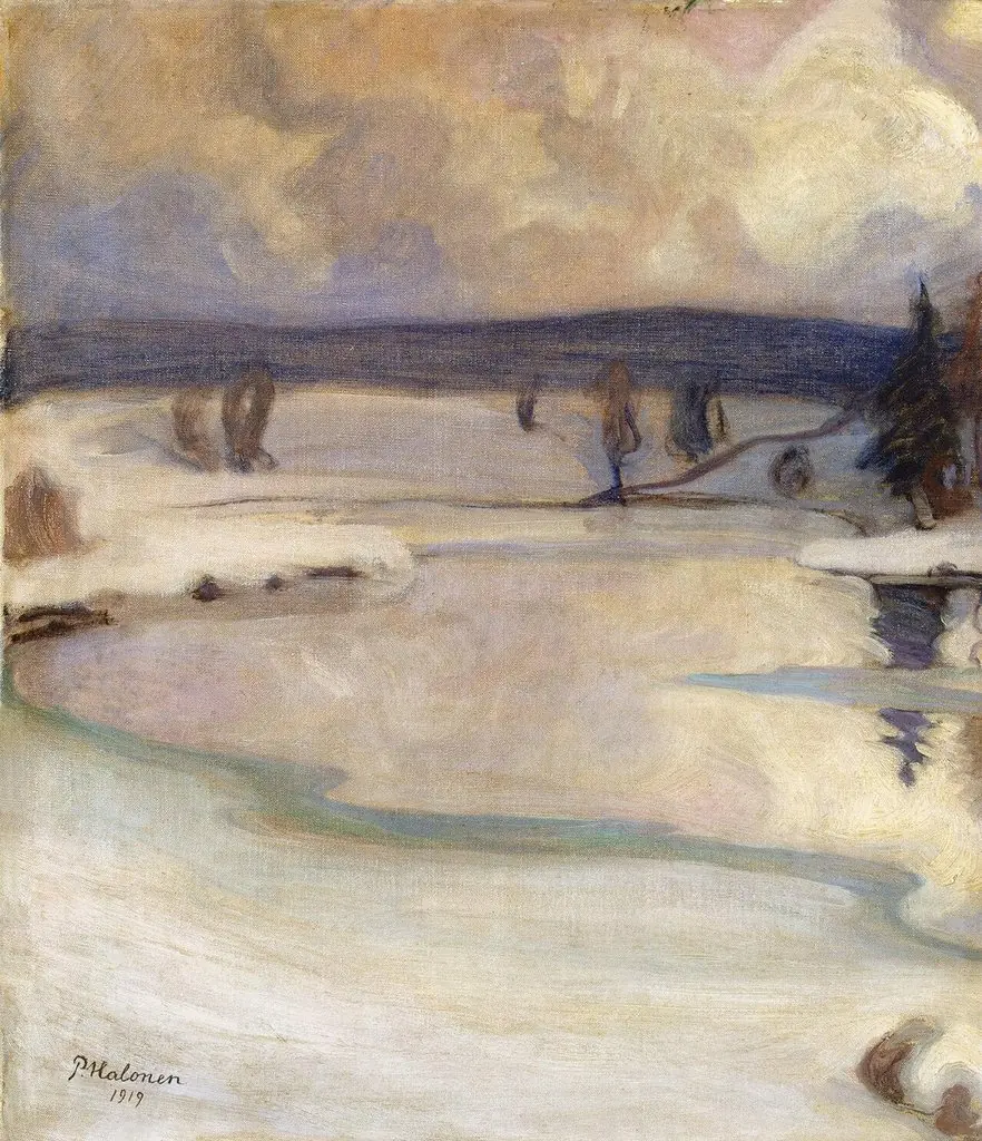 Winter Landscape, by Pekka Halonen