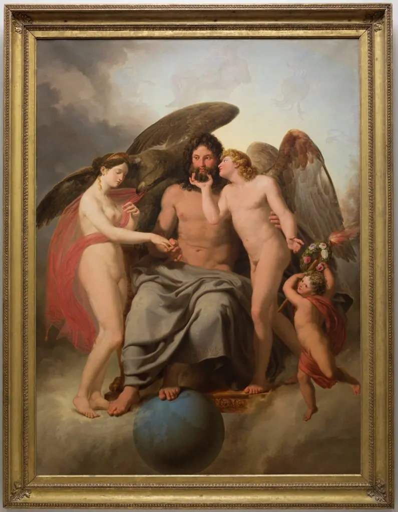 Betrothal of Cupid and Psyche, by Pelagio Palagi