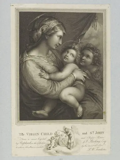 The Virgin Mary, Child and St. John