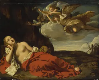Penitent Magdalene, by Guido Cagnacci