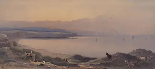 Lake Scene, by Penley