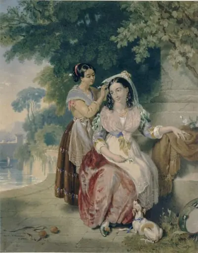 The Toilet : A Study at Rome, by Penry Williams