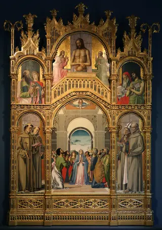 Pentecost table (6 panels)
