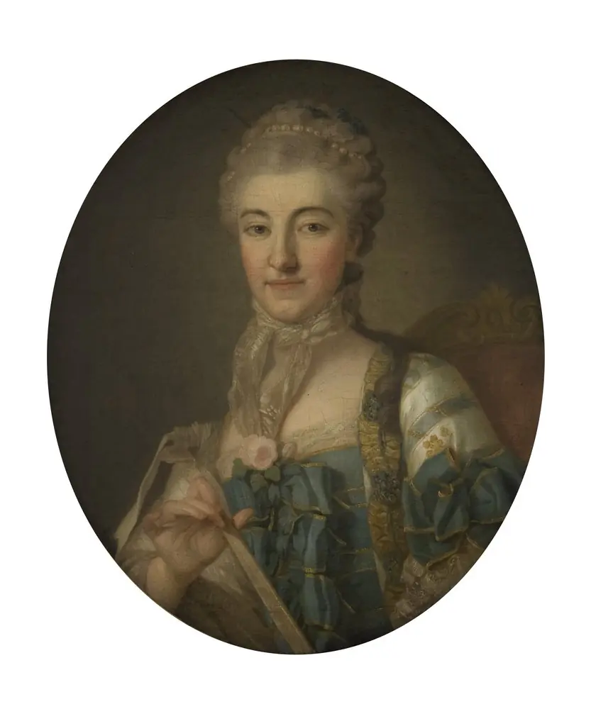 Portrait of Izabela Branicka née Poniatowska, by Per Krafft the Elder