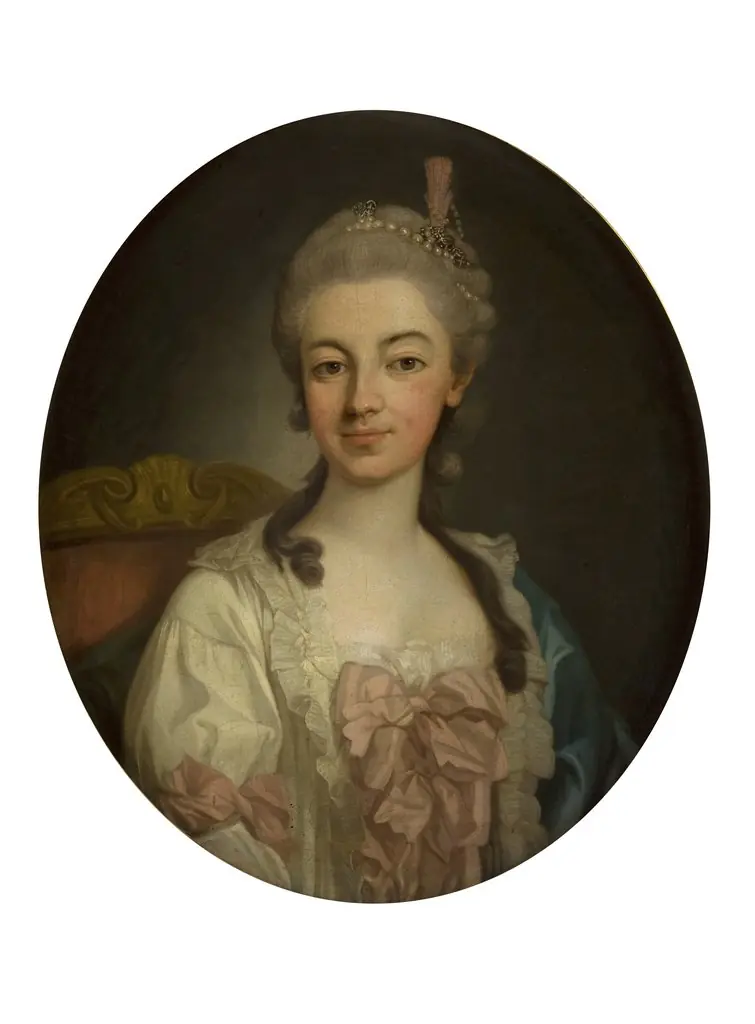 Portrait of Teresa Poniatowska, by Per Krafft the Elder