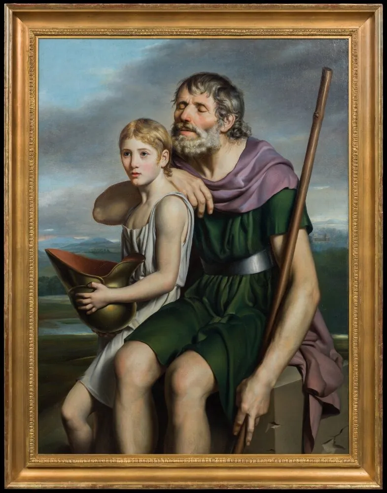 Belisarius, by Per Krafft the Younger, oil, 1800