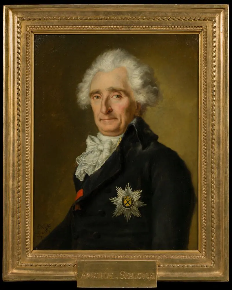 The French Emigré François-Emmanuel Guignard (1735–1821), Comte de Saint Priest, by Per Krafft the Younger