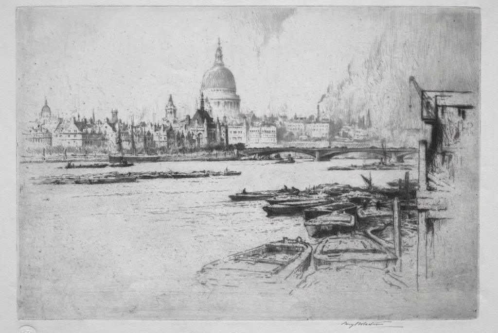 St. Paul's, by Percy Robertson, 1911
