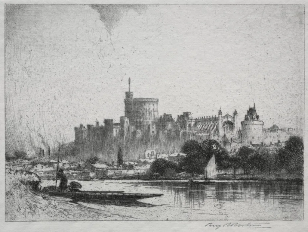 Windsor Castle, by Percy Robertson, 1911