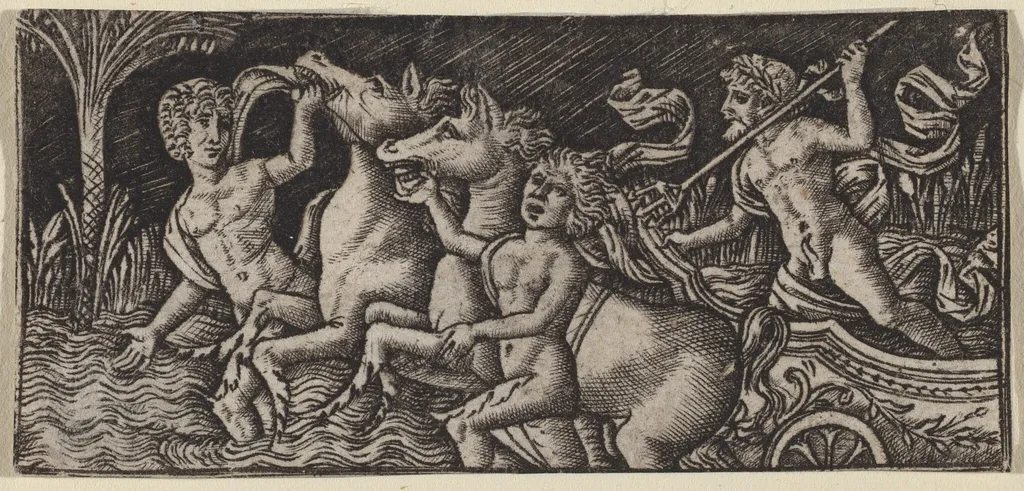 The Triumph of Neptune, by Peregrino da Cesena, 1500