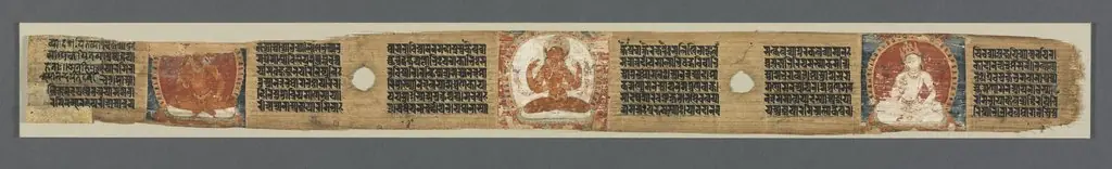 Perfection of Wisdom in Eight Thousand Lines: Ashtasahasrika Prajnaparamita: Decorated Leaf