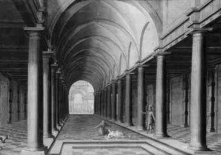 Peristyle with Lucrece