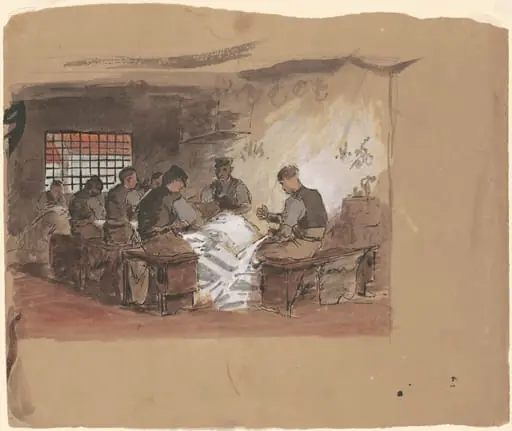 Sail Makers [recto], by Perry, Enoch Wood, Jr.
