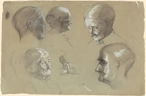 Studies of an Elderly Woman, by Perry, Enoch Wood, Jr.