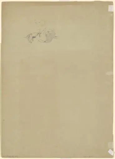 Study of a Farmer [verso], by Perry, Enoch Wood, Jr.