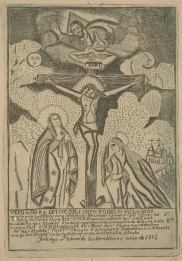Señor de los Milagros (Lord of Miracles), by Peruvian 19th Century