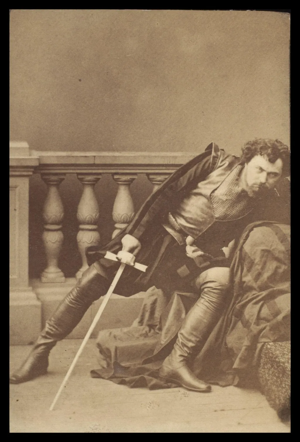 Guy Little Theatrical Photograph, by Pesme, photographic, 1850