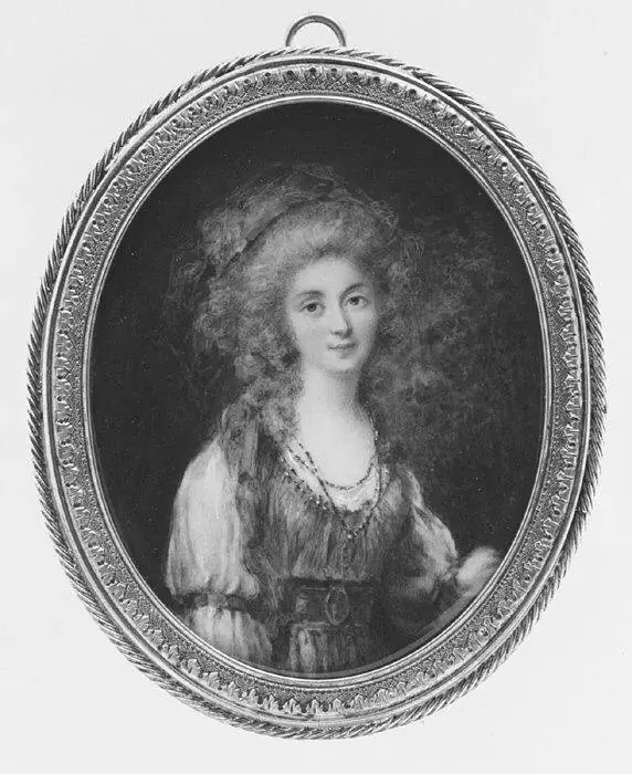 Portrait of a Young Woman, by Peter Adolf Hall