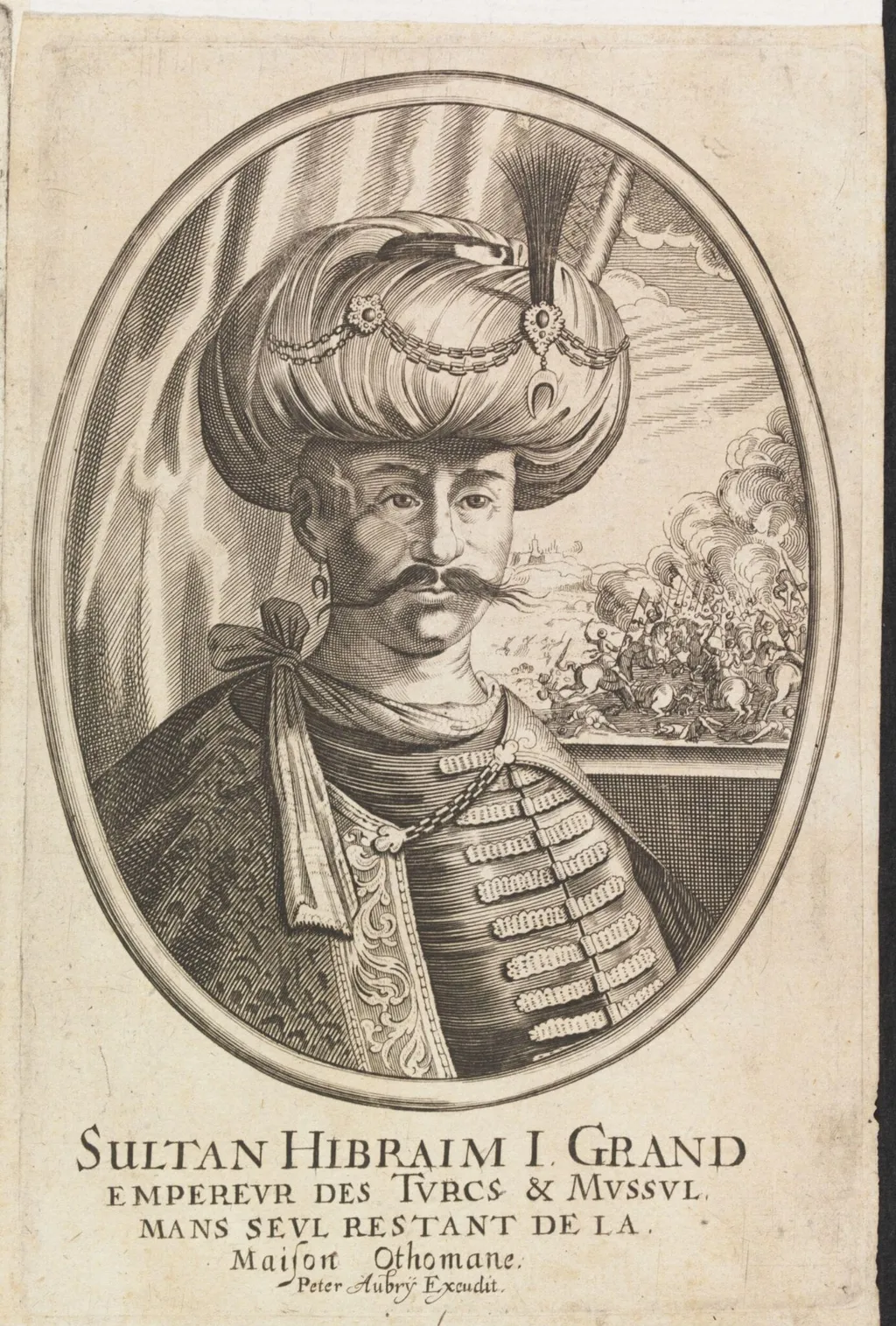 Turkish sultans, sultanas and other historical figures, by Peter Aubry, 1650