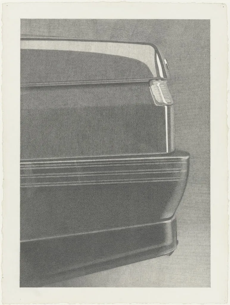 Untitled, by Peter Cain, graphite, 1993