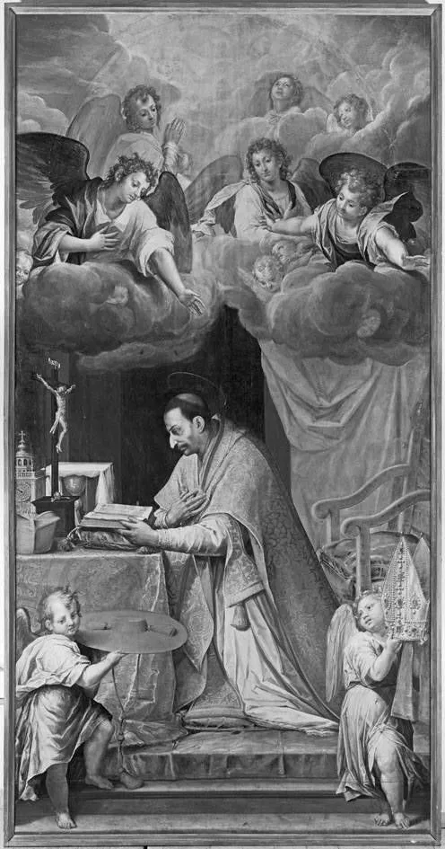 Der hl. Karl Borromäus im Gebet, by Peter Candid, unspecified, 1622
