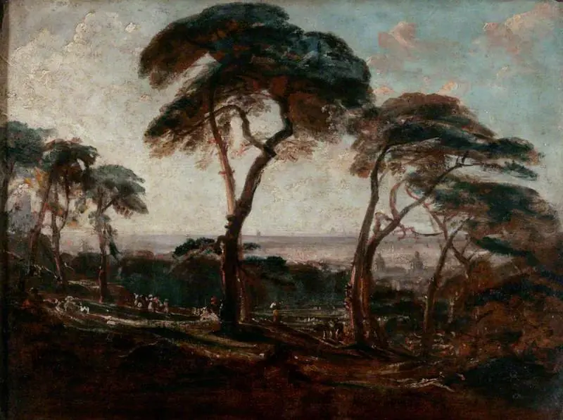 Greenwich Park, by Peter De Wint