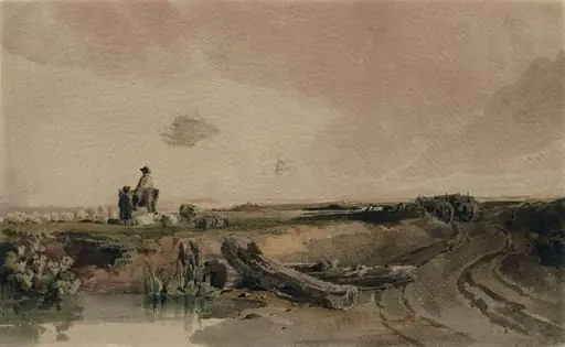 Landscape, by Peter De Wint