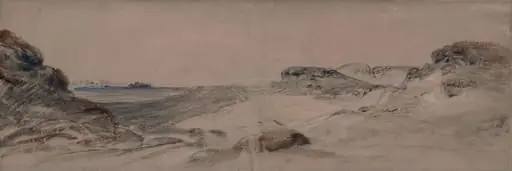 Sand-dunes, by Peter De Wint