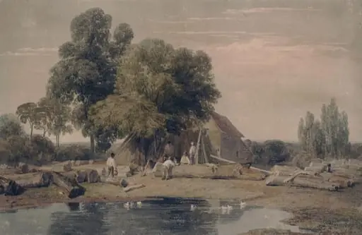 The Timber Yard, by Peter De Wint
