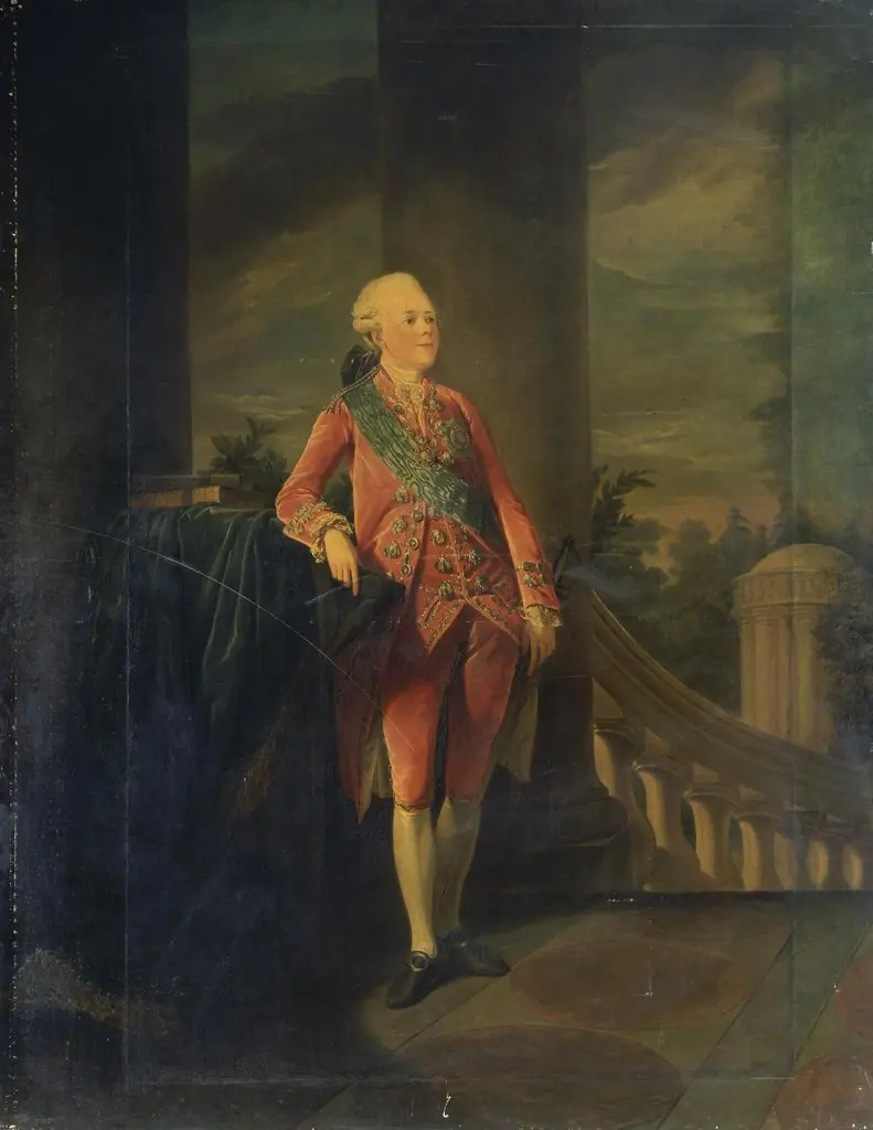 Grand Duke Pavel Petrovich of Russia, by Peter Falconet