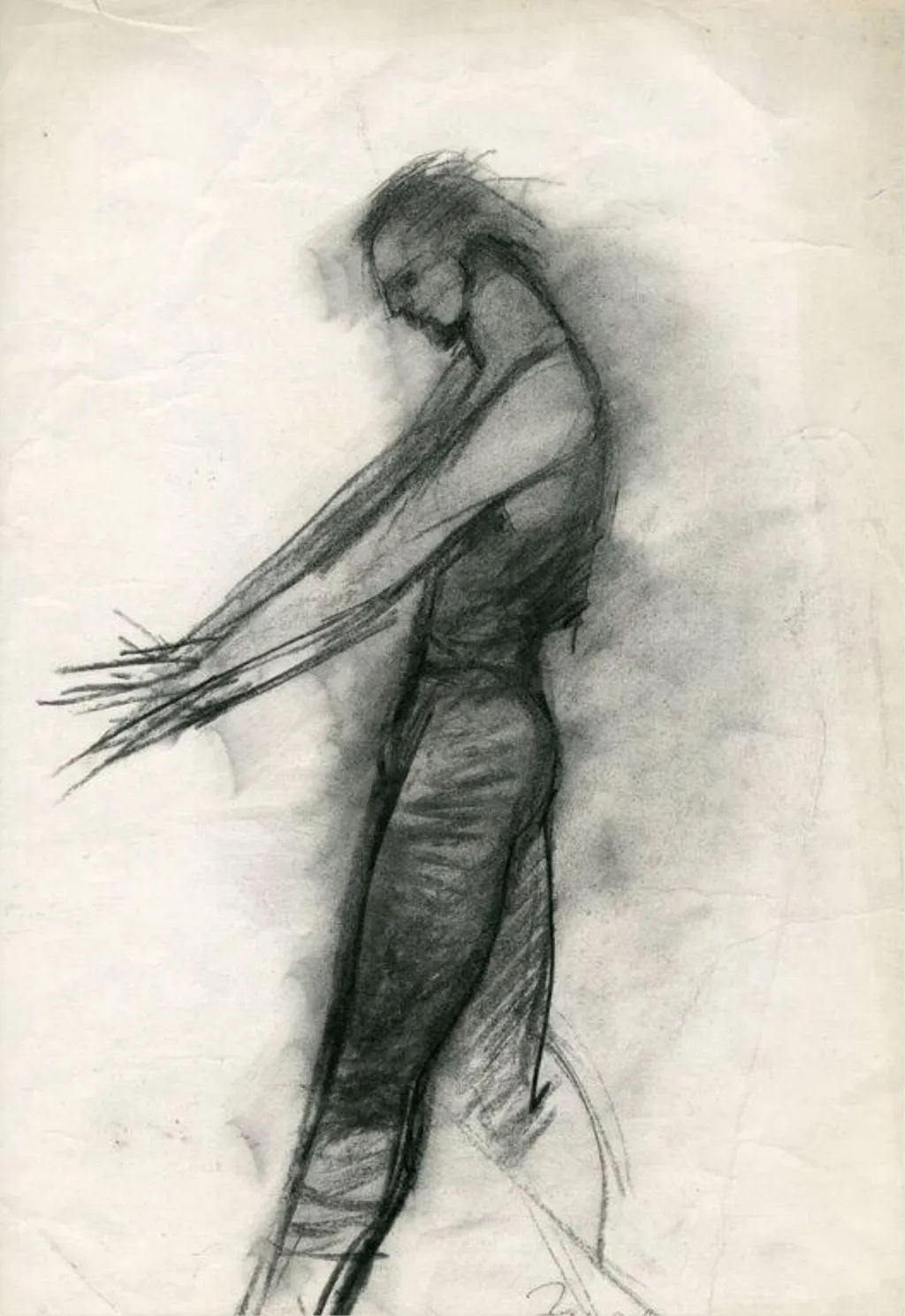 Drawing by Peter Farmer, by Peter Farmer, 1974