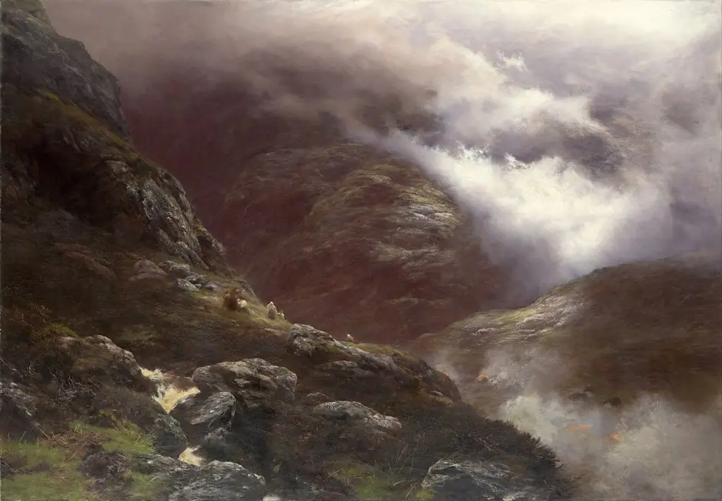 After the Massacre of Glencoe, by Peter Graham