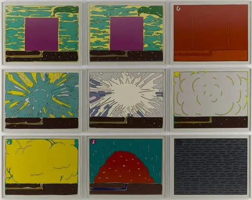 Untitled, by Peter Halley