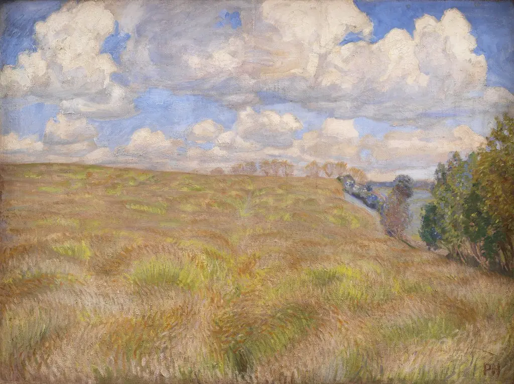 A Field of Waving Rye, by Peter Hansen