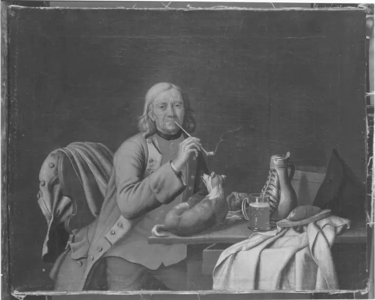 Der Raucher, by Peter Jacob Horemans