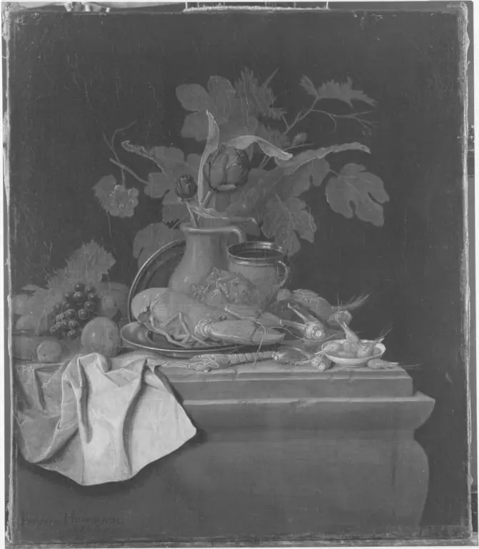 Stillleben mit Hummer, by Peter Jacob Horemans