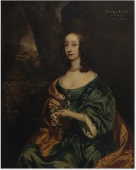 Elizabeth Dering, Lady Darell, by Peter Lely, oil, 1660