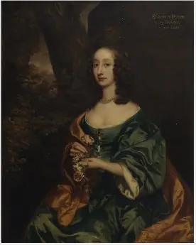 Elizabeth Dering, Lady Darell, by Peter Lely