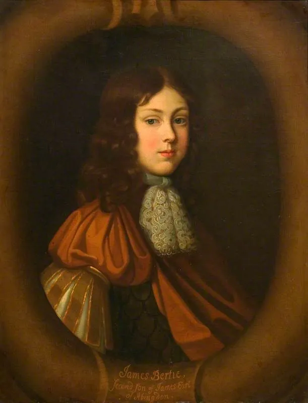 James Bertie (1653–1699), 2nd Son of James, Earl of Abingdon, by Peter Lely, oil, 1659