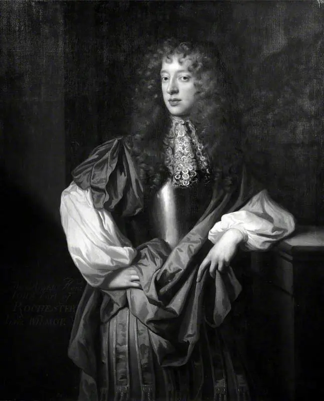 John Wilmot (1647–1680), 2nd Earl of Rochester, by Peter Lely