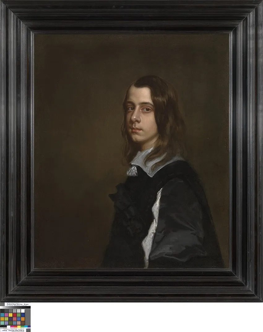 Portrait of Samuel Crew, by Peter Lely, oil, 1650