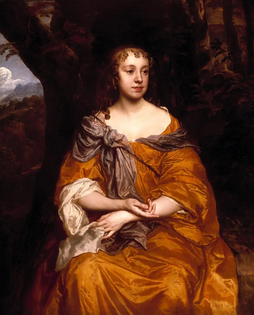 Porträt der Miss Wharton, by Peter Lely