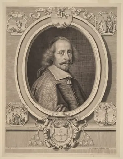 Cardinal Jules Mazarin, by Peter Ludwig van Schuppen